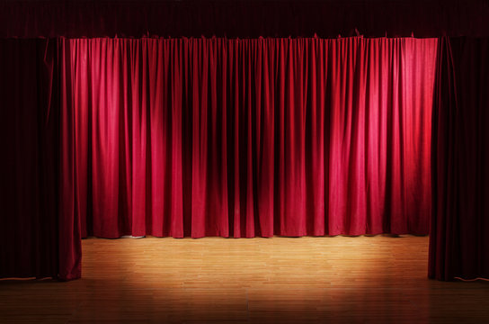 Real Red Curtains Images – Browse 1,062 Stock Photos, Vectors, and Video |  Adobe Stock