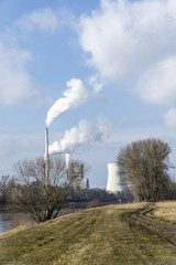Power plant and nature