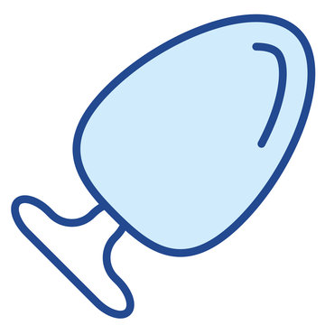 Anals Plug Vector Icon Illustration