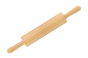Wooden Rolling Pin. 3d Rendering