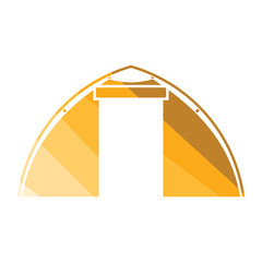 Touristic tent  icon