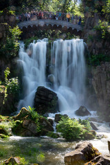 Waterfall as part of the unesco world heritage cascades in the 