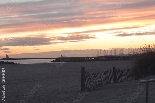 Plage De La Grande Motte Stock Photo And Royalty Free