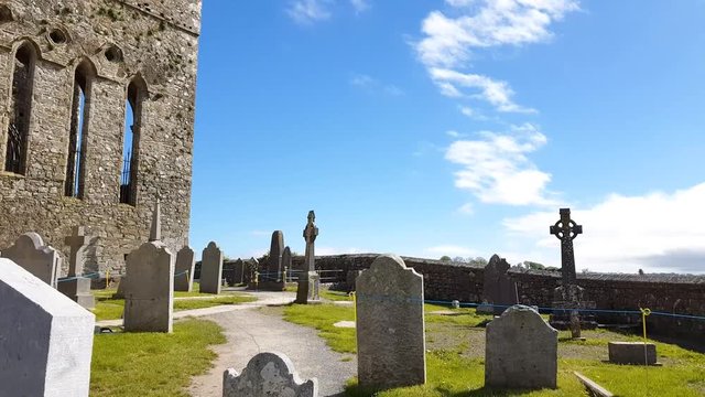 Cemetery in the Rock of Cashel, Ireland	