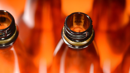 
Beer plastic bottles 
