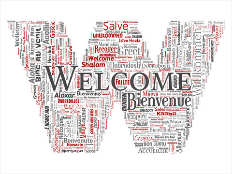 Welcome Word Cloud Images – Browse 6,435 Stock Photos, Vectors, and Video