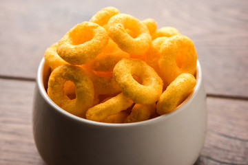 Kaddu or Pumpkin Kheer Or Bhoplyachi Kheer in Marathi and gummadikaya payasam in Telugu, Garnished with dry fruits. served in a bowl over moody background. Selective focus