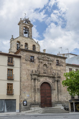 Fototapeta na wymiar Fachada de la Iglesia de San Marin en Salamanca