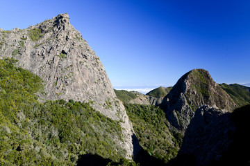 La Gomera: Roque de Agando, Roque de la Zarcita, Roque de Ojila 