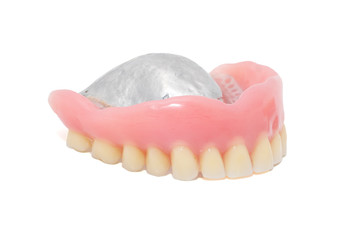metal Denture isolate background