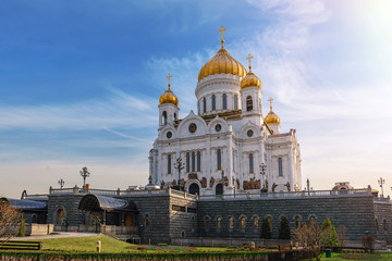 Cathedral of Christ the Savior. Moscow, Russia.