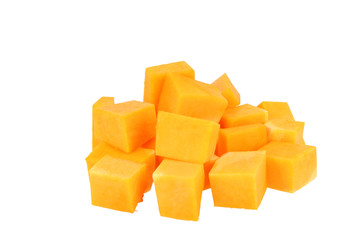 Butternutsquash Cubes