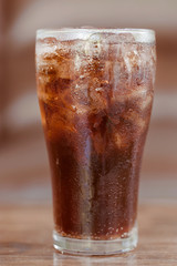 beer, glass, drink, alcohol, cold, liquid, cola, beverage, isolated, ale, foam, pint, brown, lager, bar, refreshment, ice, white, soda, froth, object, dark, black, cool, yellow