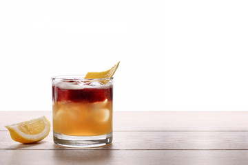 New York Sour cocktail