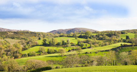 Fototapeta na wymiar Landscape in the country side of Kerry, Ireland