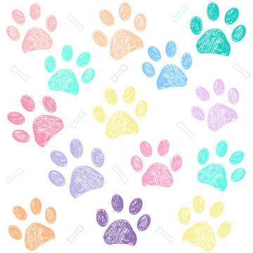 Rainbow Paw Prints Images – Browse 1,727 Stock Photos, Vectors, and Video |  Adobe Stock