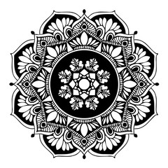 Mandalas for coloring  book. Decorative round ornaments. Unusual flower shape. Oriental vector, Anti-stress therapy patterns. Weave design elements. Yoga logos Vector.