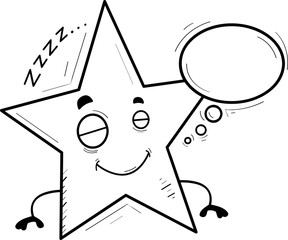 Cartoon Star Dreaming