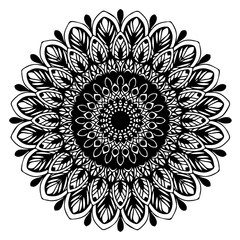 Mandalas for coloring  book. Decorative round ornaments. Unusual flower shape. Oriental vector, Anti-stress therapy patterns. Weave design elements. Yoga logos Vector.