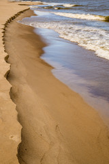 beach of Baltic Sea, Poland