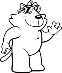 Cartoon Cat Sunglasses