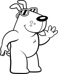 Cartoon Dog Sunglasses