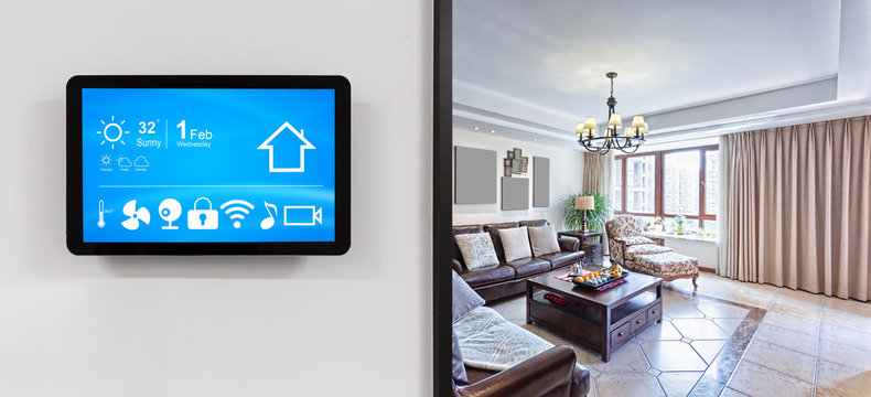 use a tablet to control home appliances.