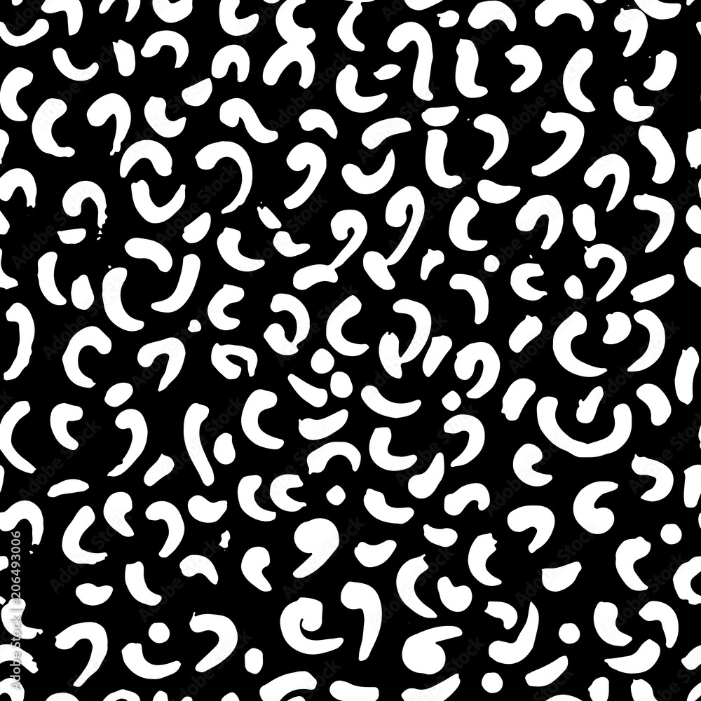 Poster abstract strokes, seamless pattern for your design