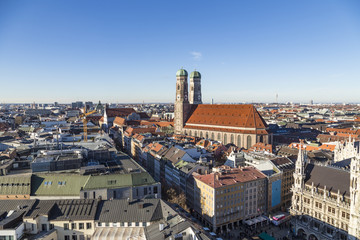 Fototapeta na wymiar Liebfrauenkirche in Munich