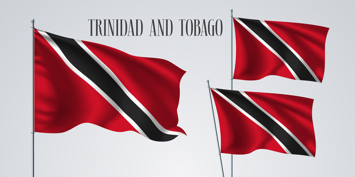Trinidad and tobago flag vector illustration