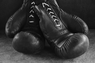 Boxing gloves poster