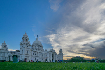 Sunset at Victoria Memorial, Kolkata