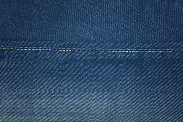Blue washed jeans denim texture background