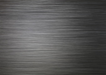 Background texture of brushed dark silver metal