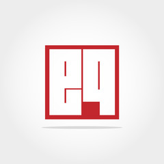 Initial Letter EQ Logo Design