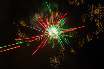 fogo de artifício
