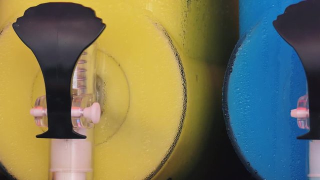 Machine for slush drinks.