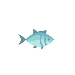 Cartoon sea fish vector