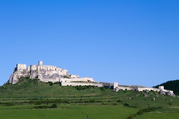 View of Spis castle, Slovakia