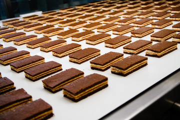 Multi-layer chocolate cakes