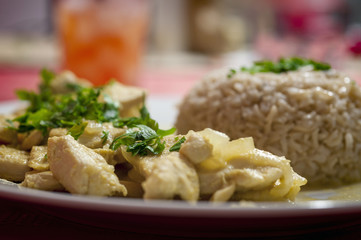 Chicken with rice