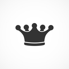 Vector image of a crown icon.