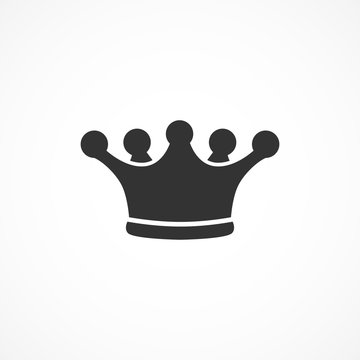 Vector image of a crown icon.