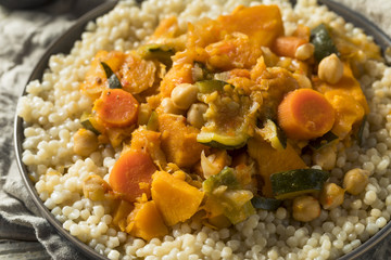 Homemade Vegetarian Moroccan Couscous