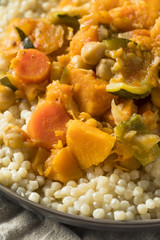 Homemade Vegetarian Moroccan Couscous