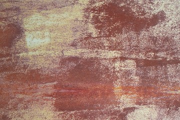 wall rust background 