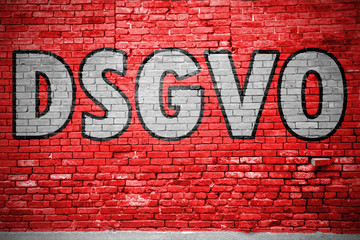DSGVO Datenschutz Grundverordnung Graffiti