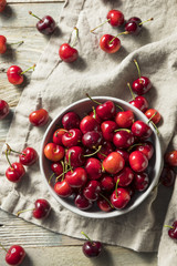 Raw Red Organic Cherries