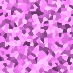 Fototapeta premium Pink abstract seamless repeating design poly template texture