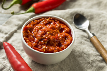 Hot Red Calabrian Pepper Sauce Spread